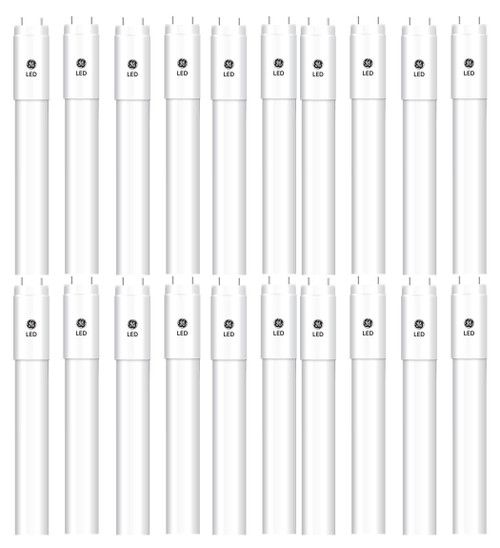 (case of 20) GE 39002 LED Tube T5 Type C Lumen Choice, 36 inch tube, 4000K Cool White, Glass, 3ft T5 LED tube