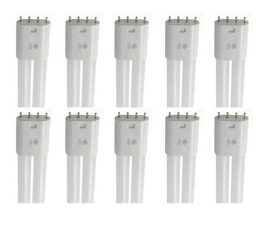 (case of 10) GE 39074 Led High Lumen Biax Plug-In upgrade for compact fluorescent, 21.85 inches, 17 watt, 4 pin 2G11 base, 3500K Neutral White, Frosted, Plug and Play ballast compatible LED bulb 