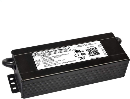 Hubbell Thomas Research Products PLED120W-057-C2100-D Flicker Free High Performance Constant Current LED Driver 120W Series