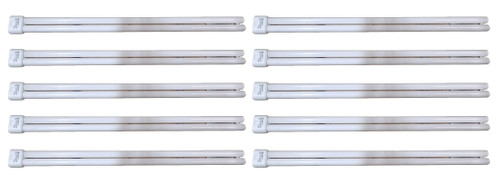 (case of 10) GE Lighting 28506 T5 Twin Tube 50 watt Biax F50BX/SPX35/RS 4 pin 2G11 base, 22.5 inch length, 3500K Color Temp Compact Fluorescent lamp