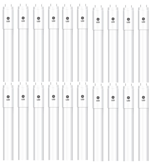 (case of 20) GE Lighting LED Tube T5, 33 inch, 17 watts, 2550 lumens, 5000K Cool Sunshine, Type B Ballast Bypass, LED17BDT5/G3/850