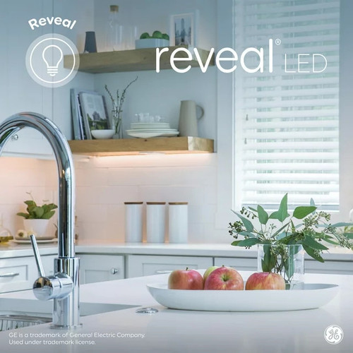 (case of 6 tubes) GE 67420 Straight T5 Fluorescent Tube, 21 inch, 13 watt, 800 lumen, Reveal HD Light 2600K,  Under cabinet T5 fluorescent lamp, F13T5/KB/RVL/CB 