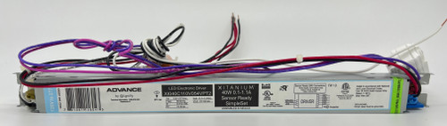 Advance Xitanium LED Electronic Driver XI040C110V054VPT2 Sensor Ready SimpleSet, 40 watt, .1-1.1A, continuous dimming