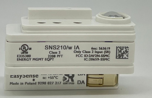 PHILIPS EasySense Sensor SNS210/W IA 12-24 VDC EasySense Lighting Control Sensor SNS210 W IA