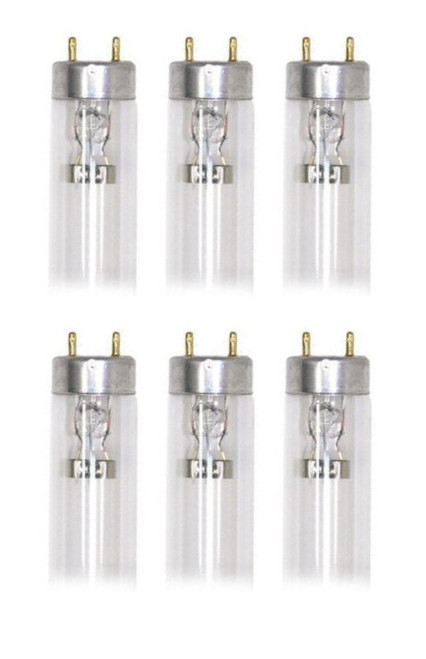 (case of 6) GE 11080 - G30T8 Germicidal Fluorescent Light Bulb, 36 inch T8, 30 watt
