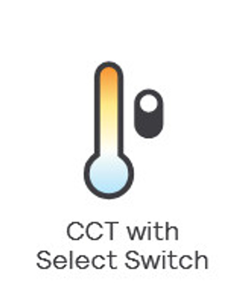 (case of 4) Lightolier RD4R79SCT1W LED Retrofit Downlight, 4 inch round, 700 lumen, 9 watt, Color Select, (2700K, 3000K, 3500K, 4000K, 5000K), ELV/Triac Dimming, White, 90 CRI, 120V,  Recessed