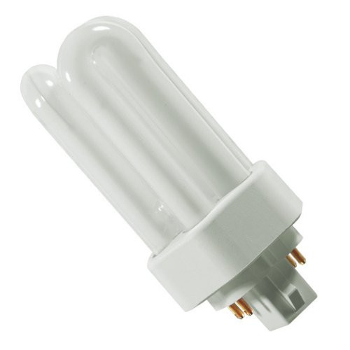GE 34400 - F13TBX/SPX35/A/4 - 13 Watt CFL Light Bulb - Compact Fluorescent - 4 Pin GX24q-1 Base - 3500K -