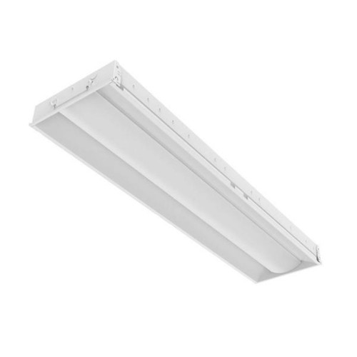 Day-Brite CFI FluxGrid LED recessed luminaire, 1ft x 4 ft,  3800 lumens, 28 watts, 4000K Color Temp, 120-277V, Dimming, Interact wireless sensor with integral daylight and occupancy sensing