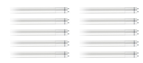 Philips MainsFit Double-Ended LED T8 tube, 48 inch, 3500K, 11 watt 1650 lumen, frosted glass, Type B Ballast Bypass, CorePro, upgrade for T8 & T12 fluorescent, 11T8/COR/48-835/MF16/G (case of 10) 