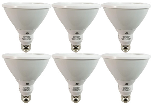 (case of 6) GE LED PAR38 - 12 Watt - 820 lumens-- 90W Equal - - 40 Deg. Flood - 2700K Warm White - GE 63343