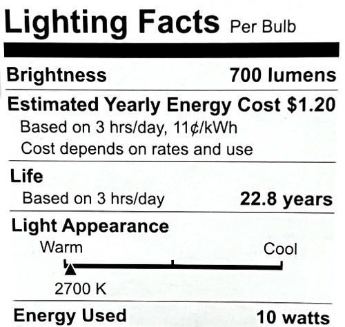 (6 bulbs) GE Lighting 89936 65 Watt Soft White BR30 Indoor Dimmable LED Flood Light