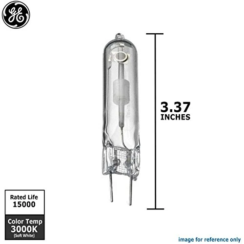 GE 73057 Metal Halide HID Light Bulb, 70 watt, T4.5, G8.5 base, ConstantColor Ceramic Metal Halide, PulseArc