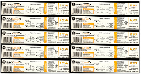 (case of 10) GE 85857 GETR277/120-175W LFL ProLine Magnetic Core & Coil Ballast