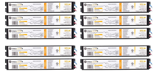 (case of 10) GE 90896 GETR347/277-375W 90896 Stepdown Autotransformer Ballast, 347VAC to 277VAC