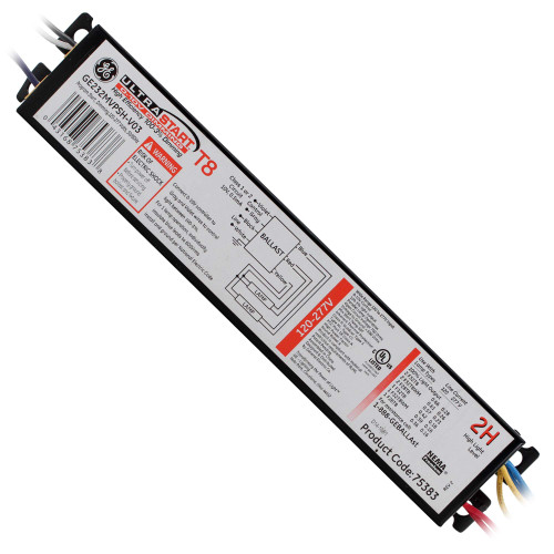 GE GE232-MVPSH-V03 Fluorescent Dimming Ballast, 2-Lamp, 32W, T8 F32T8, 120-277V