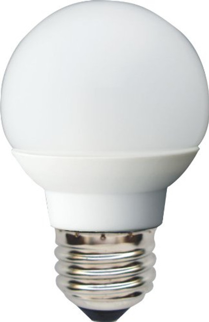 GE Lighting 62992 Energy Smart LED 1.8-Watt (15-watt replacement) 75-Lumen G16.5 Light Bulb with Medium Base, 1-Pack