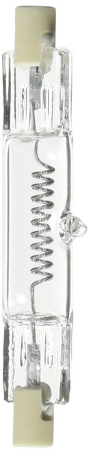 GE 30325 650W Halogen Projector Bulb, 650 watt, T4, recessed single contact (R7) base, 3200K, Quartzline, Showbiz
