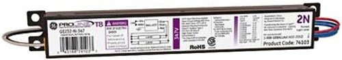 GE Lighting 74103 GE232-N-347 347-Volt ProLine Electronic Fluorescent T8 Standard Instant Start Ballast 2 or 1 F32T8 Lamps