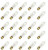GE 23300 - 6.6A/T14/2P Aircraft Airfield Light Bulb -- case of 24