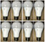 (8 pack) GE 61968 LED A19 40 watt equivalent Daylight LED Light Bulb