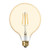 GE Globe 60W Equivalent Dimmable Amber G40 Vintage LED Decorative Light Bulb Vintage Antique Style Light Bulb