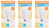 (pack of 3) Sylvania LED Light Bulb, 60 watt equivalent A19, Soft White, Dimmable, 9 watt, 800 lumen