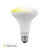 SYLVANIA SMART BR30 Soft White 8.5W LED Light Bulb for Apple HomeKit and Siri Voice Control, Dimmable, No Hub Required - 1 Pack (74987)