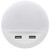 SYLVANIA LED Night Light with Dual USB Ports, Automatic Dusk to Dawn sensor, plug in LED NightLight
