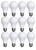 (12 bulbs) GE Lighting 99192 Daylight Classic Shape A19 LED 8 watts (60 Watt Replacement), 760-Lumen, Medium Base, Frosted Daylight, LED Light Bulb