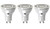 (3 bulbs) GE Lighting 89020 3.5 Watt Engery Smart LED Floodlight, Dimmable, GU10, bright white