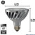 (4 bulbs) GE 67922  LED energy smart PAR30 Spotlight, 12 watt, Dimmable, 3000K, 860 lumens LED light bulb