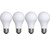 GE Lighting 99190 General Purpose Classic Shape A19 Soft LED 8 (60-Watt Replacement), 760-Lumen Medium Base, 4-Pack, Frosted White