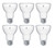(6 bulbs) GE Lighting 89985 Energy-Smart LED Par20, 50-watt equivalent, 500 Lumen, Dimmable, LED Light Bulb with Medium Base, Soft White