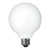 GE 41835 Relax LED G30 Vanity Globe, frosted, Soft White 2700K, 6 watt, 500 lumen, Dimmable Decorative Globe Light Bulb, 60 watt replacement