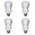 (4 bulbs) GE 47477 Compact Fluorescent 11-Watt (45-Watt Replacement) Energy Smart Floodlight CFL, 9 Year Life, R20 Light Bulb
