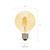 (6 bulbs) SYLVANIA LED Vintage G25 40W Equivalent, Efficient 4.5W, E26 Medium Base, Dimmable 2175K Amber Glow Light Bulb