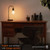 (6 bulbs) SYLVANIA LED Vintage G25 40W Equivalent, Efficient 4.5W, E26 Medium Base, Dimmable 2175K Amber Glow Light Bulb