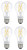 (4 bulbs) Sylvania Smart+ LED Smart Bluetooth A19 light Bulb, Seamless Setup, Works with Google, alexa, AppleHomeKit, No hub required, 2700K, LED smart bulb