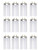 (case of 12) GE 26668 Linear Fluorescent Straight Lamp, 32 watt T8, 2800 Lumens, 4100K, Starcoat Ecolux