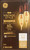 GE Vintage LED Decorative Light Bulbs, 5.5 Watts (60 Watt Equivalent) Warm Candle Light 2000K, Amber Glass, Medium Base, Dimmable (2 Pack) 