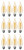 (case of 12 bulbs) GE Vintage LED Decorative Light Bulbs, 5.5 Watts (60 Watt Equivalent) Warm Candle Light 2000K, Amber Glass, Medium Base, Dimmable  