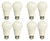 (case of 8) GE Lighting 61966 LED A19 Bulb, 9 watts, 800 lumens, 5000K Daylight, LED Light Bulb  