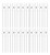 (case of 20) GE 93135657 LED Tube Plug and Play Easy Replacement for 24 inch T8 Fluorescent, 8.5 watts, glass tube, 2ft, 5000K Daylight, covRguard plastic coated glass LED tubes