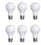 (6 bulbs) GE 31185 Soft White LED A21, 13 watts, 1520 lumens, 100 watt replacement, non-dimmable LED Light Bulb 
