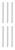 (case of 6) GE 39074 Led High Lumen Biax Plug-In upgrade for compact fluorescent, 21.85 inches, 17 watt, 4 pin 2G11 base, 3500K Neutral White, Frosted, Plug and Play ballast compatible LED Light bulb upgrade