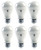 (case of 6) GE Lighting 69119 LED A19, 10 watt, warm white, medium base, dimmable LED Light Bulb, long life, low energy, high lumens 