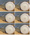 (case of 6) Philips Lightolier FD6R LED Flat Downlight dual select, CCT selector (2700K, 3000K, 3500K, 4000K & 5000K) and Lumen selector, 6 inch round LED downlight, white, 0-10V Dimming