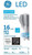 GE 92498 LED A21 OmniDirectional, GU24 base, 2700K Soft White cozy and warm, 16 watts, 1600 lumens, White finish, LED Light Bulb