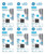(case of 6) GE 92498 LED A21 OmniDirectional, GU24 base, 2700K Soft White cozy and warm, 16 watts, 1600 lumens, White finish, LED Light Bulb