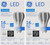 (2 bulbs) GE 92498 LED A21 OmniDirectional, GU24 base, 2700K Soft White cozy and warm, 16 watts, 1600 lumens, White finish, LED Light Bulb